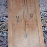 نیم ست نقره...