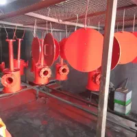 خدمات رنگ استاتیک،کوره ای،پودری