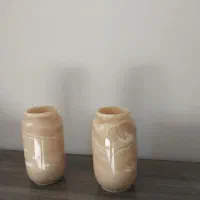 یه جفت گلدان مرمر نو