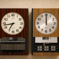 ساعت دیواری آنتیک ژاپنی Citizen و Seiko