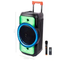 اسپیکر چمدانی بلوتوثی رم و فلش خور XP-Product 1217