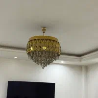 لوستر|لوستر و چراغ آویز|تهران, مینابی|دیوار