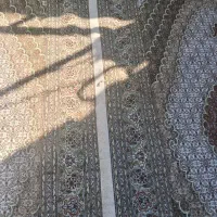 فرش دستبافت 12متری جفت ۶شش متری ماهی خوی رنگ کرم