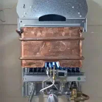 تعمیر ابگرمکن. اجاق گازصفحه شیشه وفلزی در منزل
