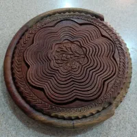 شکلات خوری چوبی تاشو هندی