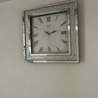 ساعت دیواری آینه ای