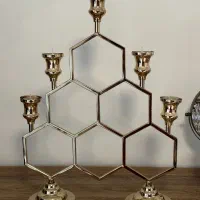 شمعدان طلایی وارداتی