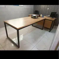 میزمدیریت وکنفرانس طرح T چوبی وفلزی