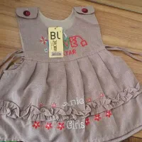 پیراهن دخترانه سایز ۳ کاملا نو