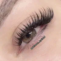 مدل چشم رنگی مژه