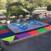 شن رنگی