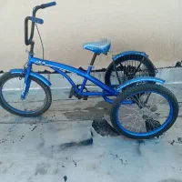 سه چرخه نمره 20تمیز سالم آبی رنگ