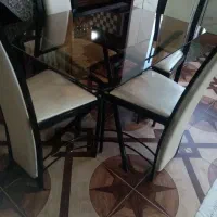 میز نهار خوری شیک 4 نفره