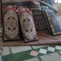 پشتی و بالشت گرد و موکت