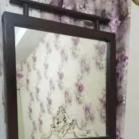 میز آرایش کوچک و کم جا جنس چوب