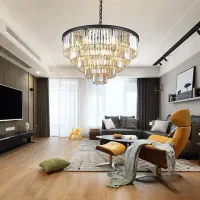 لوستر کریستالی کاترین پرفروش‌ترین مدل تولیدی