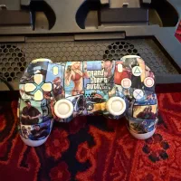 دسته ps4 و‌ پایه فن
