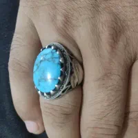 انگشتر فیروزه نقره