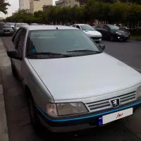 پژو 405 نقره ای