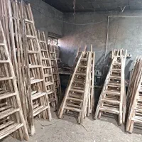 نردبان چوبی کلی جزئی
