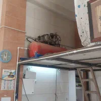 پمپ باد ۲۵۰ لیتری ایران کمپروسر
