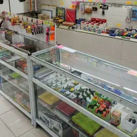 ویترین آهنی با شیشه