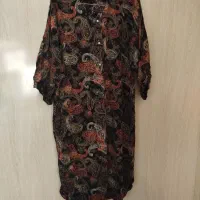 مانتو نخی تونیک پیراهن