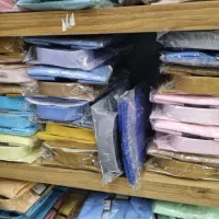 پیراهن جعبه ای نخی تترون