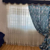 پرده|پرده، رانر، رومیزی|رشت, باهنر|دیوار