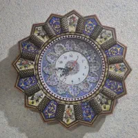 ساعت خاتم کاری میناکاری