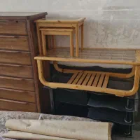 دراور ۸ کشو  ، میز تلویزیون شیشه ای ،میز و عسلی۳عد