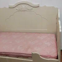 تخت کودک باتشک