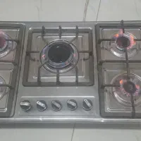 گاز رومیزی استیل فندکی نداره همه شعلها کار مکنه