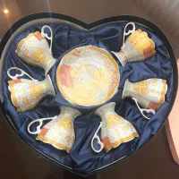 سرویس چای خوری ایتالیایی 6نفره برند منگولیا ناپولی