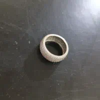 انگشتر تمام نگین نقره