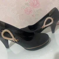 کفش مشکی پاشنه دار
