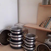 دوتا سرویس تفلن ۱۴ پارچه نونو ۷۵۰۰ تومن