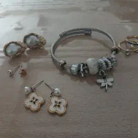 اکسسوری سیلور طلایی دخترانه