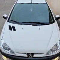 پژو 206تیپ 5مدل 96 سفید