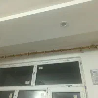 چوب پرده طلایی