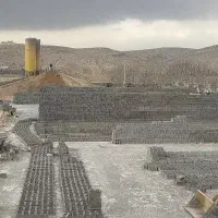بلوک دیواری ، جدول و دال بتنی