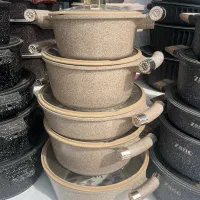 سرویس قابلمه گرانیتی نگین دار زیو ترکیه