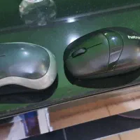 دو عدد مووس بی سیم لاجیتک و هاترون