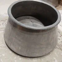 دیگچه مسی همراه با ماهی تابه مسی