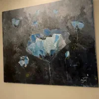 تابلو نقاشی سایز ۱۲۰ در ۱۰۰رنگ روغن