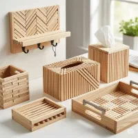طراحی وتولید انواع مصنوعات چوبی