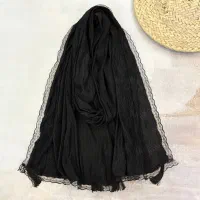 شال محرمی مشکی جنس خوب