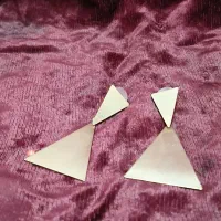 گوشواره ی مثلثی زیبا. ورساژ ترک
