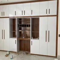 Mdf matin کابینت ام دی اف.کمد .درب چوبی و