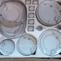 سرویس غذاخوری ۱۲ نفره چینی مقصود ۱۰۲ پارچه نو